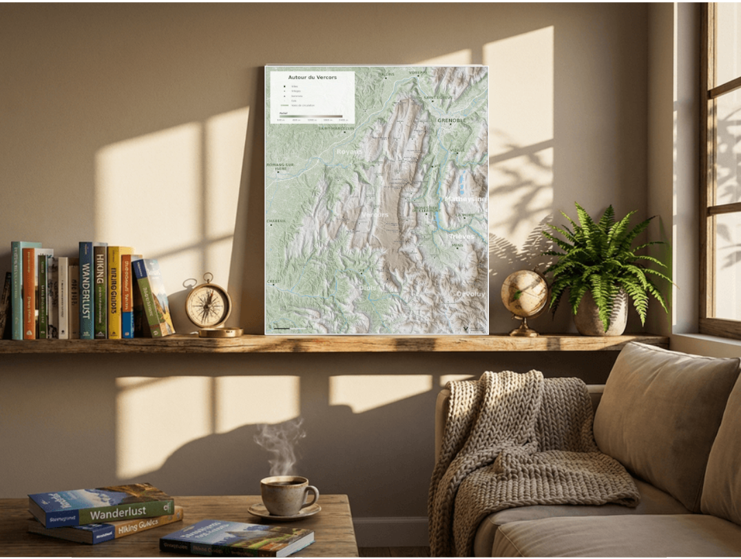 Cartes de territoires personnalisées