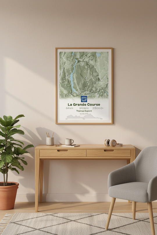 Affiche Trail des Passerelles du Monteynard - Grande Course