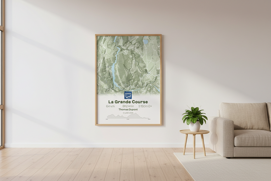 Affiche Trail des Passerelles du Monteynard - Grande Course