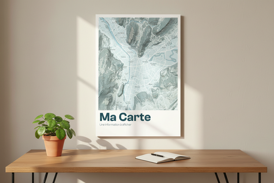 Ma carte – Affiche cartographique personnalisée