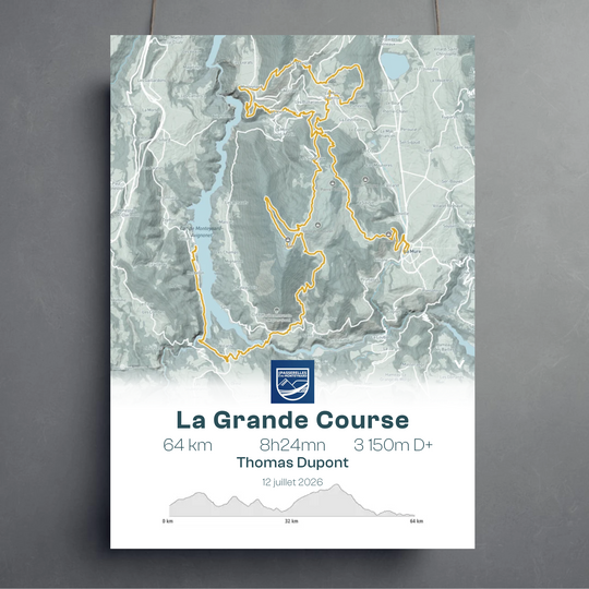 Affiche Trail des Passerelles du Monteynard - Grande Course
