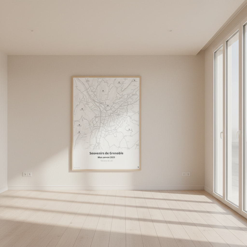 Ma carte – Affiche cartographique personnalisée