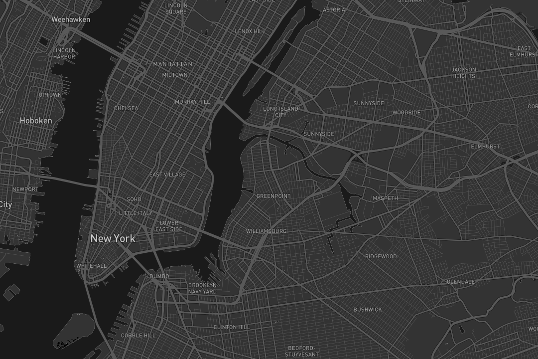 Style cartographique Vercoria Sombre